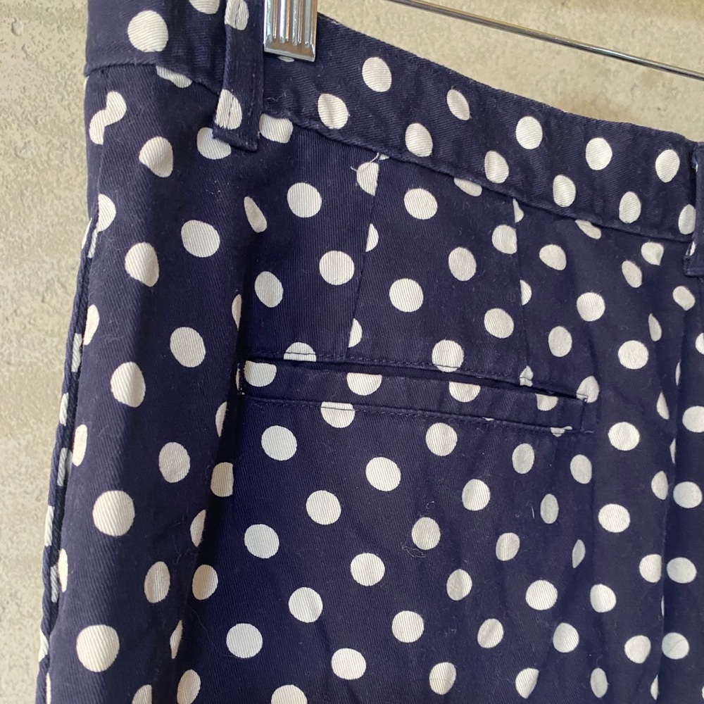 Vintage J.Crew polka dot high waist shorts - Picture 4 of 6